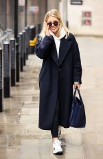 MOLLIE KING Leaves BBC Radio 1 Studio in London 10/04/2020