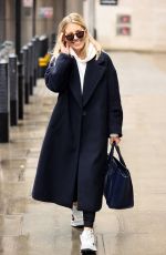 MOLLIE KING Leaves BBC Radio 1 Studio in London 10/04/2020