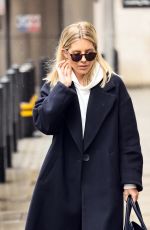 MOLLIE KING Leaves BBC Radio 1 Studio in London 10/04/2020