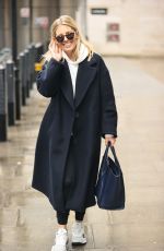 MOLLIE KING Leaves BBC Radio 1 Studio in London 10/04/2020