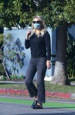 MOLLY SIMS Out and About in Los Angeles 10/16/2020