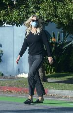 MOLLY SIMS Out and About in Los Angeles 10/16/2020