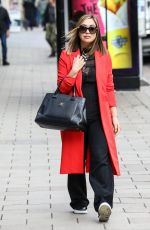 MYLEENE KLASS Arrive at Smooth Radio in London 10/16/2020