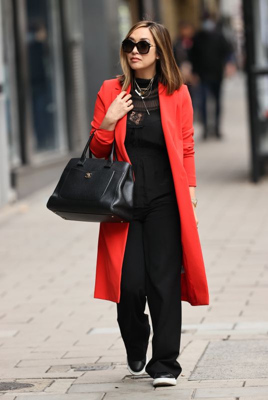MYLEENE KLASS Arrive at Smooth Radio in London 10/16/2020