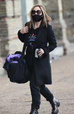 MYLEENE KLASS Arrives at Dancing On Ice Studios in London 10/15/2020