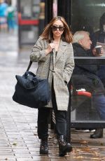 MYLEENE KLASS Arrives at Global Studios in London 10/29/2020