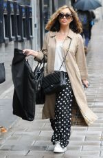 MYLEENE KLASS Arrives at Her Smooth Radio Show in London 10/27/2020