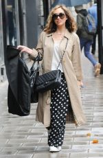MYLEENE KLASS Arrives at Her Smooth Radio Show in London 10/27/2020