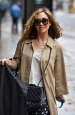 MYLEENE KLASS Arrives at Her Smooth Radio Show in London 10/27/2020