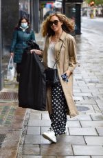 MYLEENE KLASS Arrives at Her Smooth Radio Show in London 10/27/2020