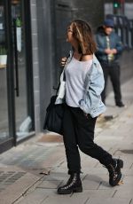 MYLEENE KLASS Arrives at Smooth Eadio in London 10/26/2020