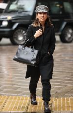 MYLEENE KLASS Arrives at Smooth Radio in London 10/02/2020