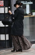 MYLEENE KLASS Arrives at Smooth Radio in London 10/09/2020