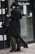 MYLEENE KLASS Arrives at Smooth Radio in London 10/09/2020