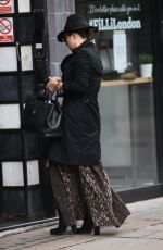 MYLEENE KLASS Arrives at Smooth Radio in London 10/09/2020
