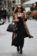 MYLEENE KLASS Arrives at Smooth Radio in London 10/17/2020