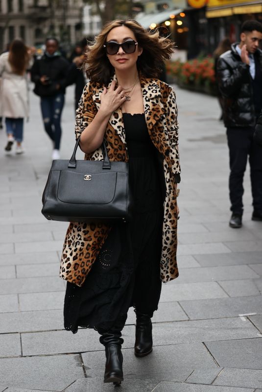 MYLEENE KLASS Arrives at Smooth Radio in London 10/17/2020
