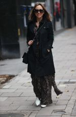 MYLEENE KLASS Out in London 10/30/2020