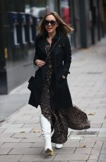 MYLEENE KLASS Out in London 10/30/2020