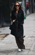 MYLEENE KLASS Out in London 10/30/2020