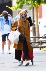 NAOMI WATTS Out Shopping in New York 10/02/2020