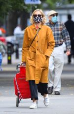 NAOMI WATTS Out Shopping in New York 10/02/2020