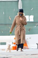 NAOMI WATTS Out with Her Dog in New York 10/07/2020