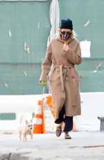 NAOMI WATTS Out with Her Dog in New York 10/07/2020
