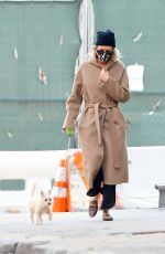 NAOMI WATTS Out with Her Dog in New York 10/07/2020