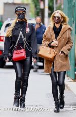 NICKY and PARIS HILTON Out in New York 10/27/2020