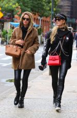 NICKY and PARIS HILTON Out in New York 10/27/2020