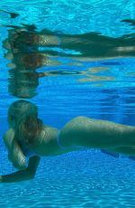 NICOLA PELTZ in Bikini at a Pool - Instagram Photos 10/14/2020