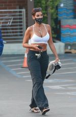 NICOLE MURPHY Out Shopping on Rodeo Drive in Beverly Hills 10/05/2020
