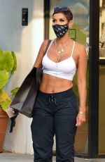 NICOLE MURPHY Out Shopping on Rodeo Drive in Beverly Hills 10/05/2020
