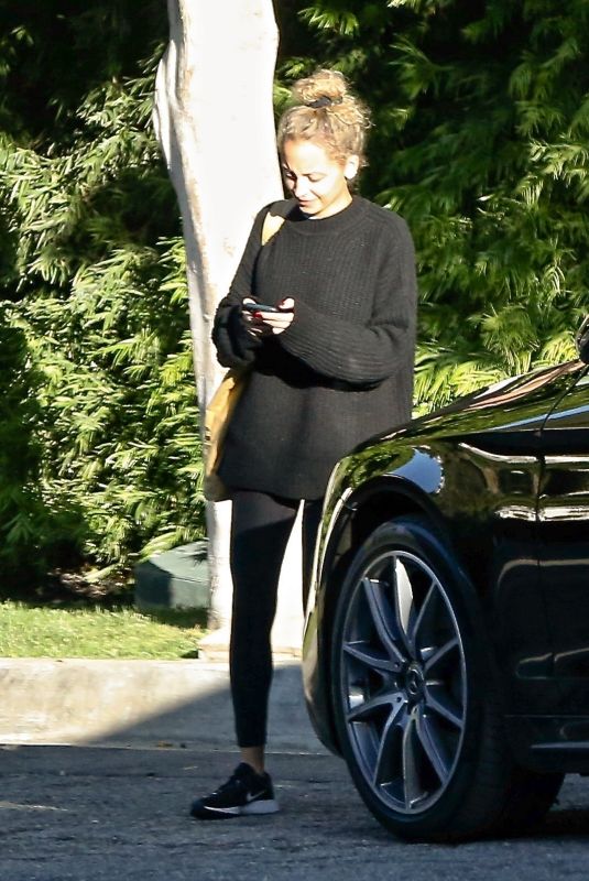 NICOLE RICHIE Out and About in West Hollywood 10/30/2020