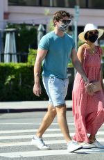 NICOLE SCHERZINGER and Tgom Evans Out House Hunting in Los Angeles 10/20/2020