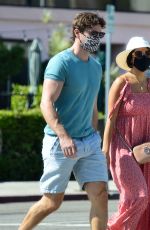 NICOLE SCHERZINGER and Tgom Evans Out House Hunting in Los Angeles 10/20/2020