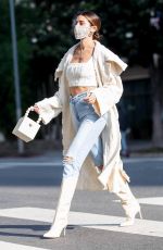 NICOLE WILLIAMS in Ripped Denim Out in Los Angeles 10/26/2020