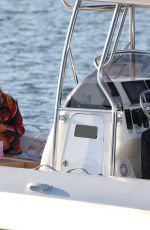 NINA AGDAL at a Boat Ride in New York 10/04/2020