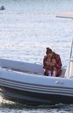 NINA AGDAL at a Boat Ride in New York 10/04/2020