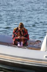 NINA AGDAL at a Boat Ride in New York 10/04/2020