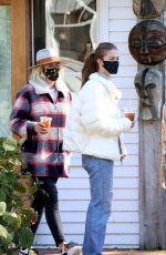 NINA AGDAL Out and About in New York 10/18/2020