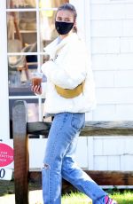 NINA AGDAL Out and About in New York 10/18/2020