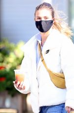 NINA AGDAL Out and About in New York 10/18/2020