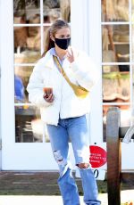 NINA AGDAL Out and About in New York 10/18/2020