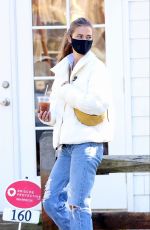NINA AGDAL Out and About in New York 10/18/2020