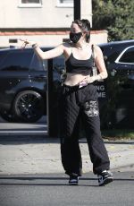 NOAH CYRUS Shopping at XIV Karats in Beverly Hills 10/30/2020