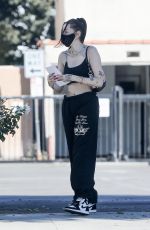 NOAH CYRUS Shopping at XIV Karats in Beverly Hills 10/30/2020