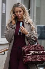 OLIVIA ATTWOOD Out and About in London 10/02/2020