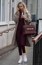 OLIVIA ATTWOOD Out and About in London 10/02/2020